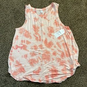 Tie-dyed Old Navy tank top
